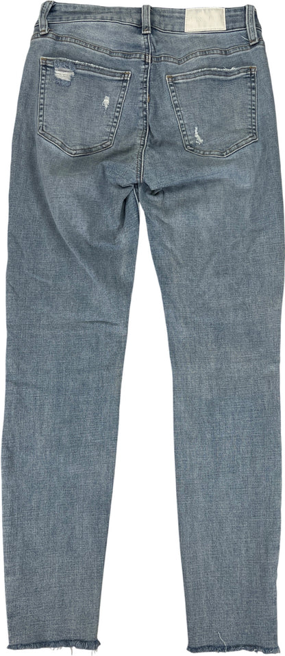 Pistola Women’s Light Wash Distressed Straight Skinny Jeans - 26