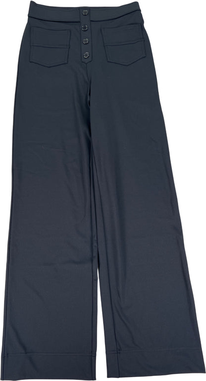 Halara Womens Black High Waisted DayStretch Pocket Accent Straight Leg Pants - S