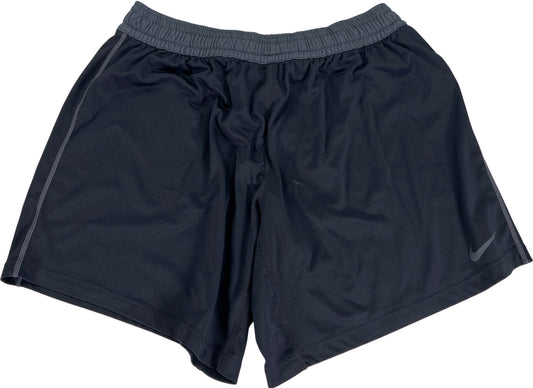 Nike Women’s Black Dri-Fit Unlined Drawstring Athletic Shorts - M
