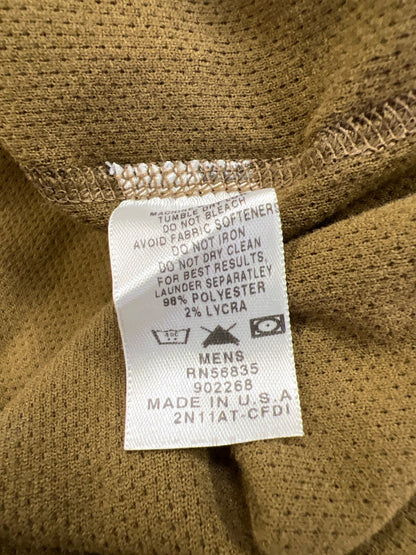 Cabela’s Men’s Brown Long Sleeve Underwear/Baselayer Shirt - XL Tall