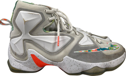 Nike LeBron James Men’s White Easter Lace Up Basketball Shoes - 8