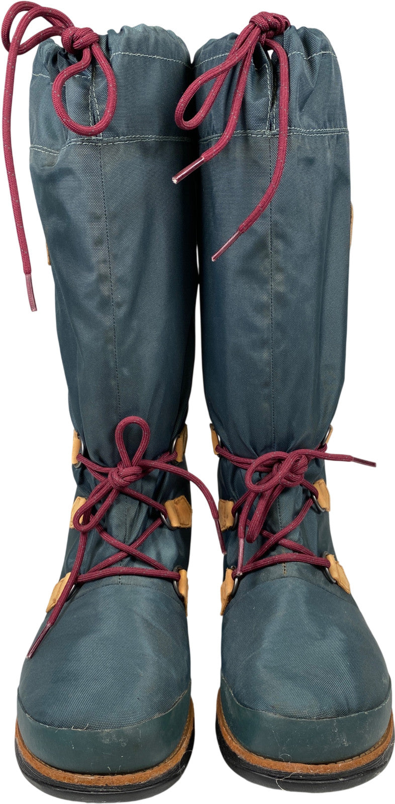 Sorel Women’s Green/Blue Vintage Waterproof Insulated Tall. Pull On Boots - 9