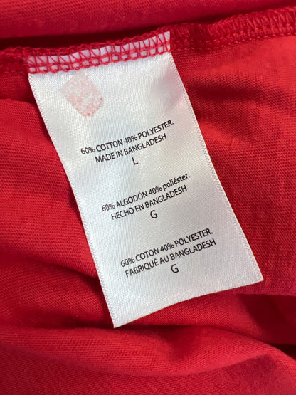 NHL Officially Licensed Men’s Red Detroit Red Wings Short Sleeve T-Shirt - L