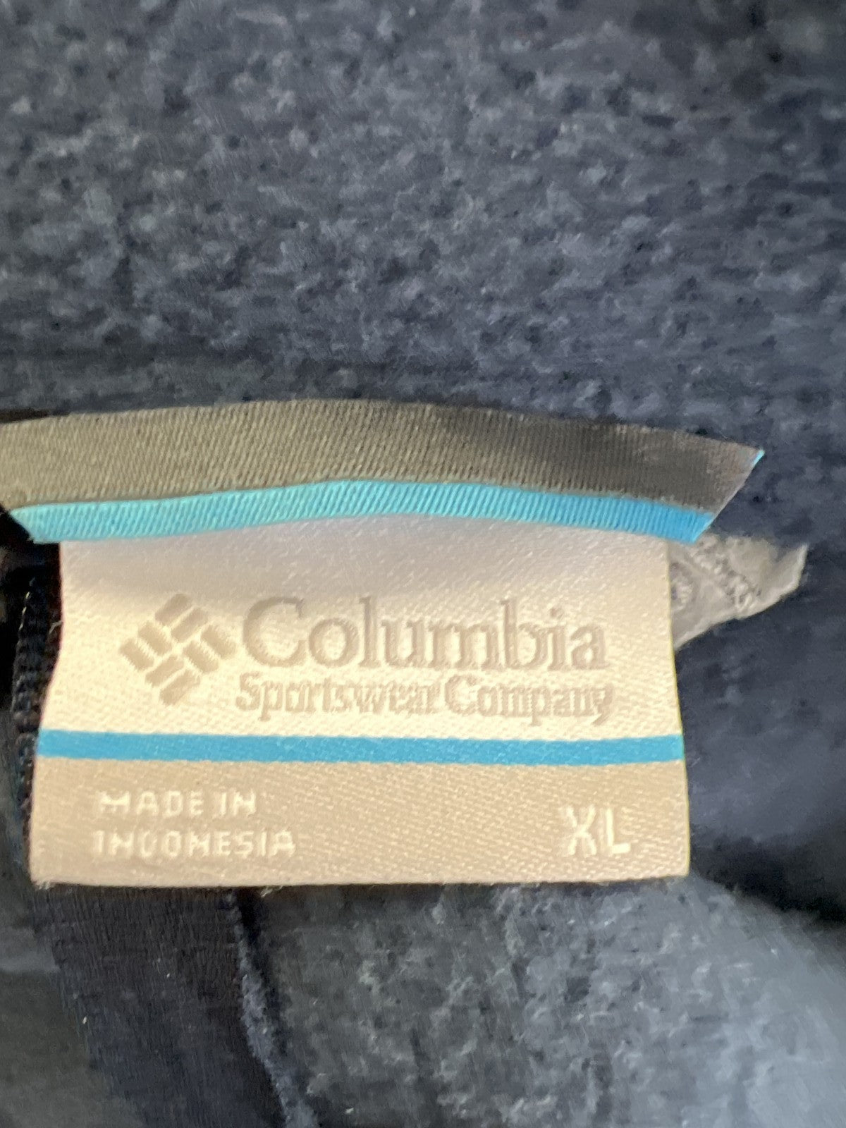 Columbia Men’s Blue Steens Mountain Full Zip Fleece Jacket - XL