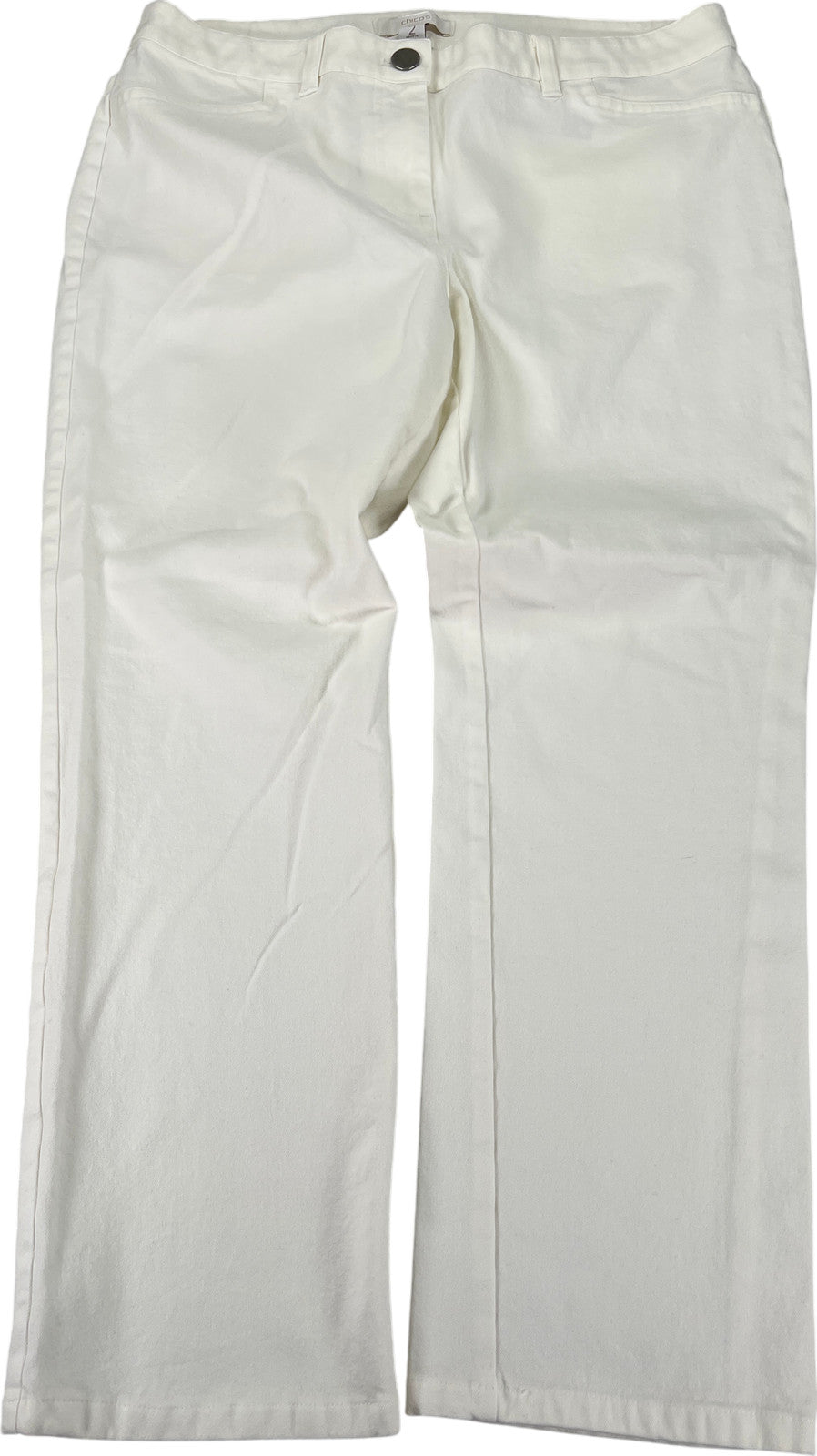 Chico’s Women’s White Stretch Denim Jeggings - 2/US 12