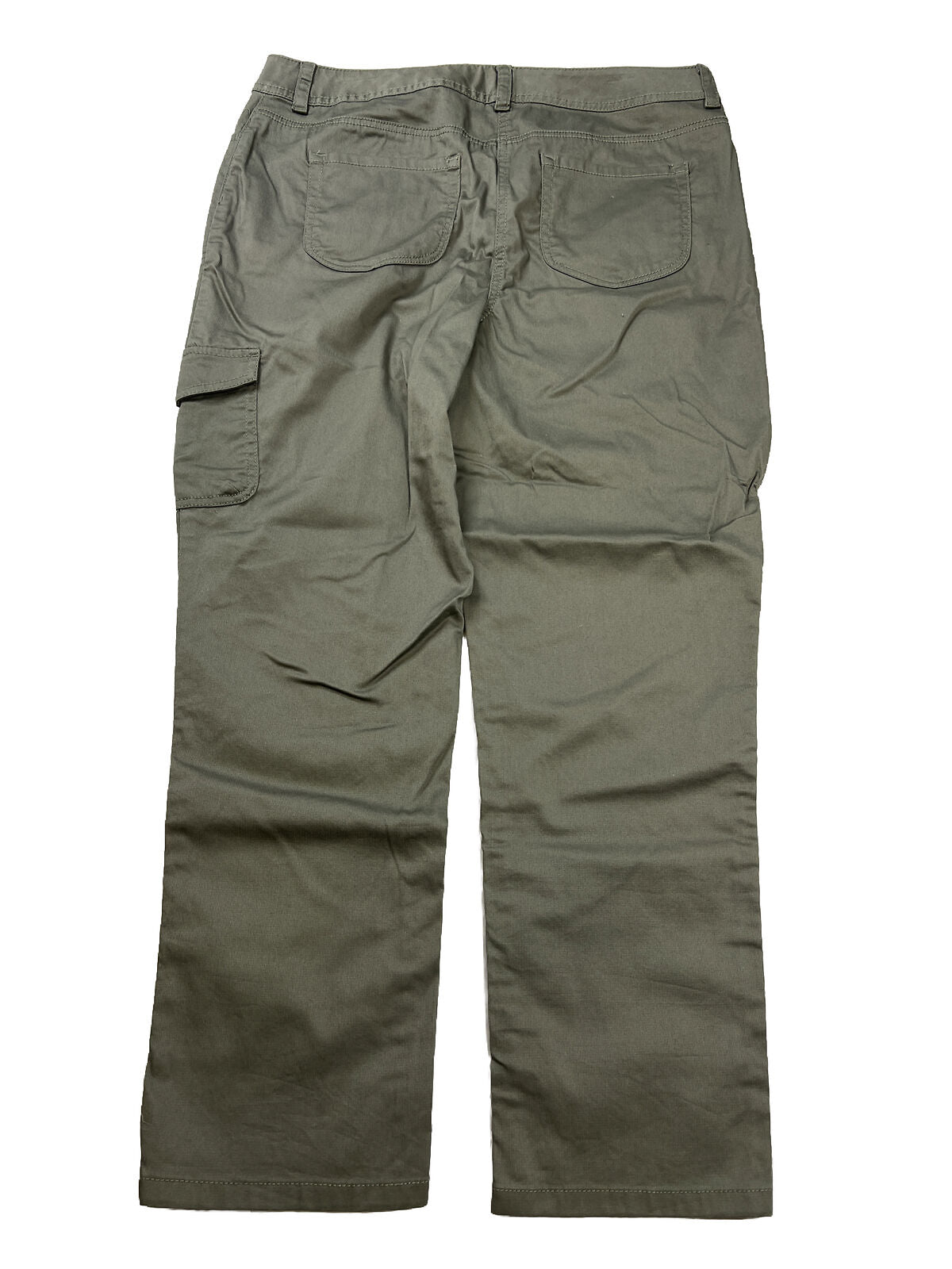 Chico's Women's Green Cargo Ankle Pants - 1/US 8