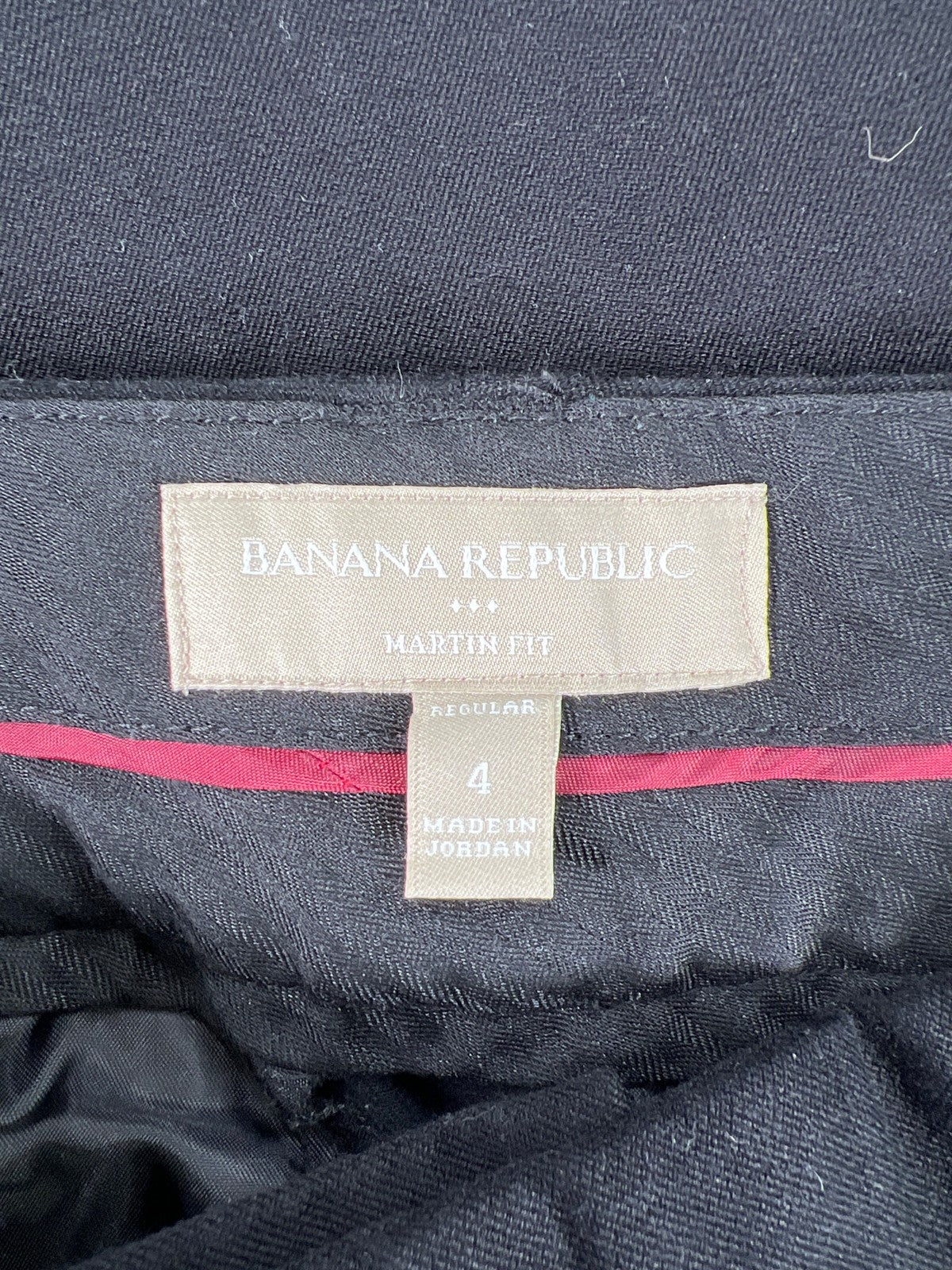 Banana Republic Women’s Black Martin Fit Dress Pants - 4