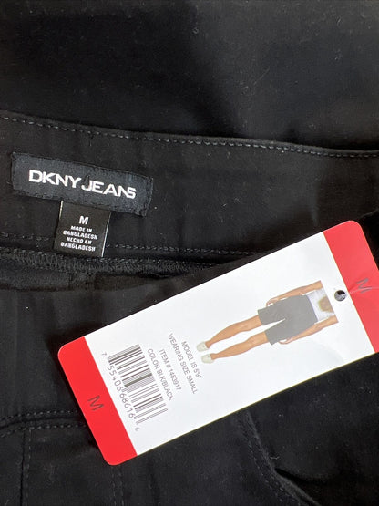 NEW DKNY Women's Black Pull On Comfort Stretch Shorts - M