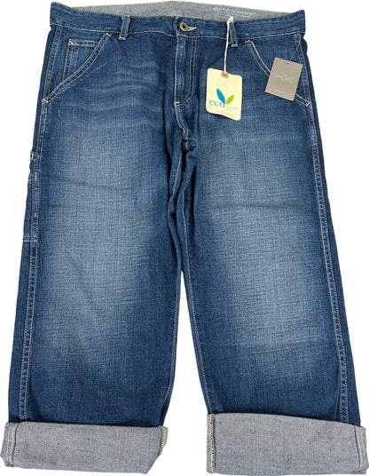 Adriano Goldschmied Women’s Medium Wash Cropped Denim Jeans - 31