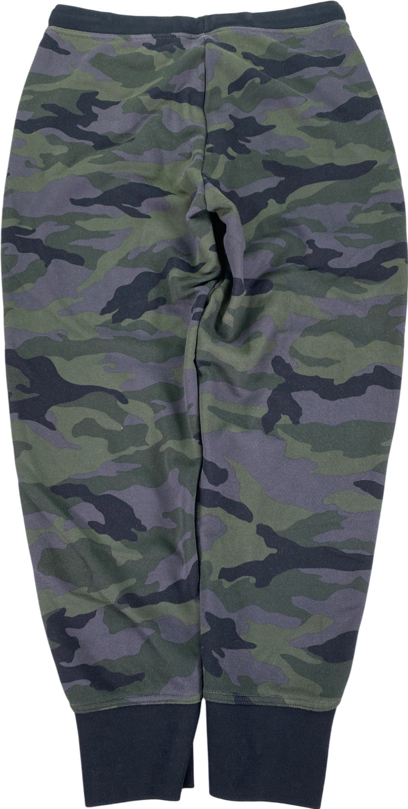 Nike Women’s Green Camouflage Drawstring Ankle Cropped Sweatpants - S