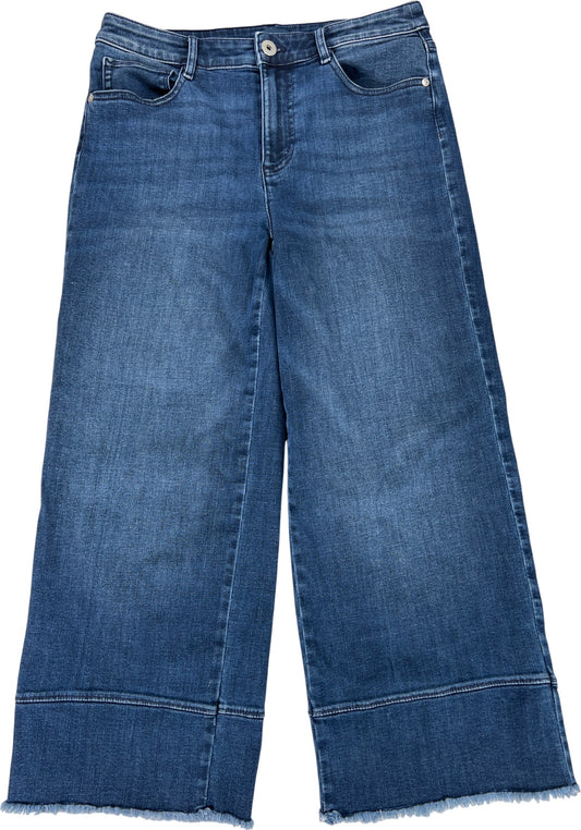 J.Jill Women’s Medium Wash High Rise Full Leg Crop Leg Jeans - 6