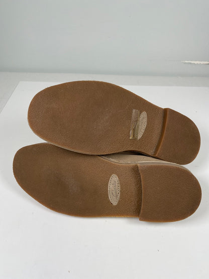 Clarks Men’s Gray/Taupe Suede Bushacre Chukka Desert Boots - 11