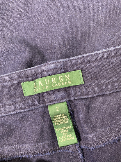 Lauren Ralph Lauren Women’s Blue Straight Leg Jeans - 2