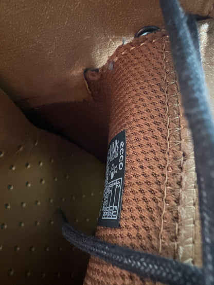 Ecco Men’s Black Leather Lace Up Oxford Dress Shoes - 42/US 8