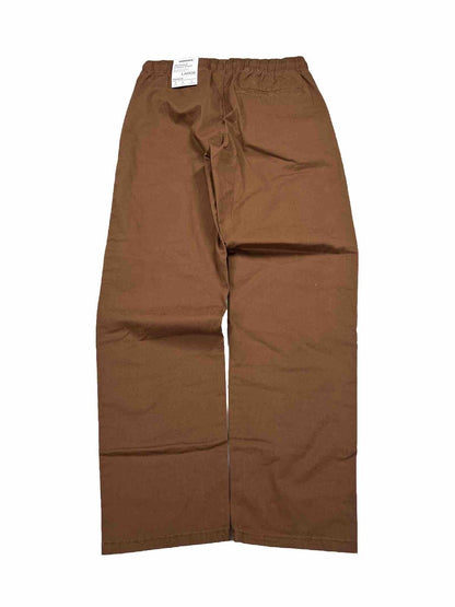 NEW Sonoma Men's Brown Relaxed Chino Pants with Drawstrings - L