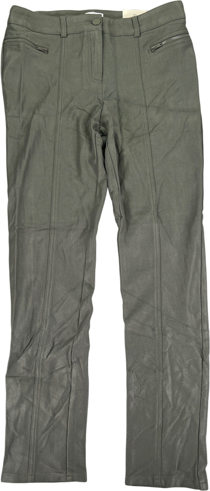 NEW Chico’s So Slimming Women’s Green Knit Twill Slim Pants - 1.5/US 10