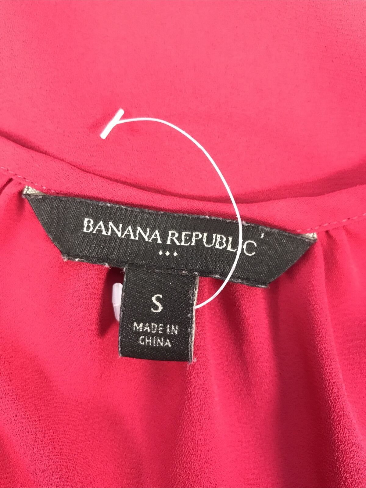 Banana Republic Women's Pink Sleeveless Blouse Top Sz S