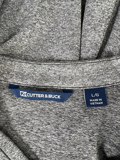 Cutter and Buck Camisa deportiva de manga corta gris Detroit Tigers para mujer -L