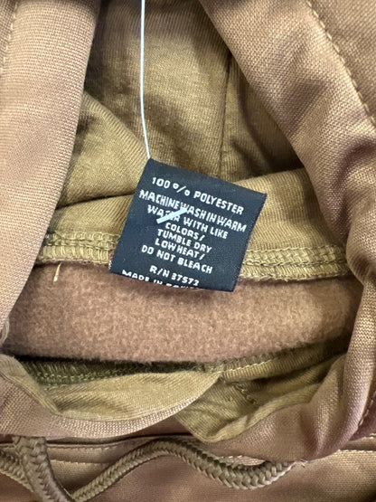 Rothco Men’s Brown Long Sleeve Tactical Concealed Carry Hooded Sweatshirt - XL