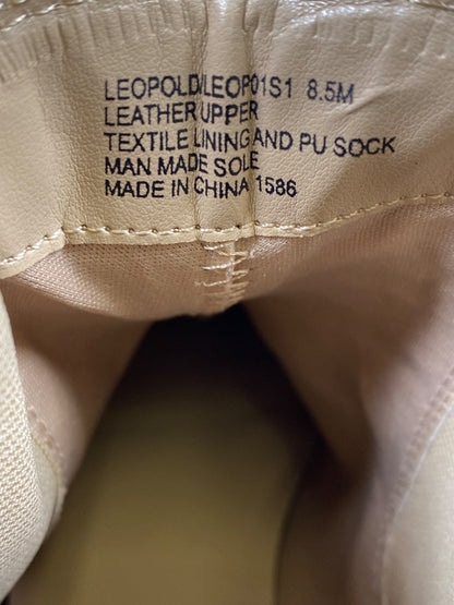 Steve Madden Women’s Tan/Beige Suede Leopold Chelsea Boots - 8.5