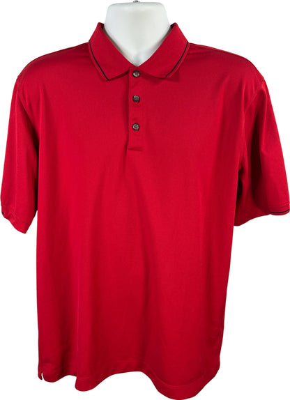 Nike Golf Men’s Red Short Sleeve Athletic Polo Shirt- M