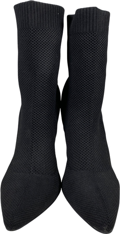 Charles by Charles David Women’s Black Sock Knit Heeled Booties - 9