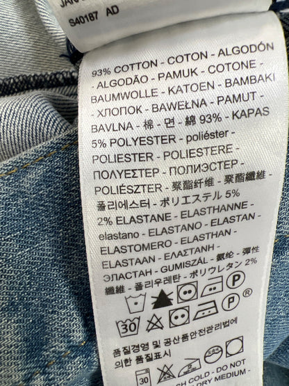 Levi’s Women’s Medium Wash Long Sleeve Button Up Denim Jacket - Plus 1X