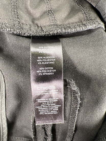 Chico’s Women’s Black So Slimming Straight Leg Dress Pants - 0.5/US 6 Short