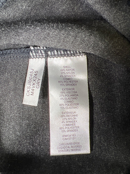 Calvin Klein Women’s Dark Gray Pull On Leggings - L