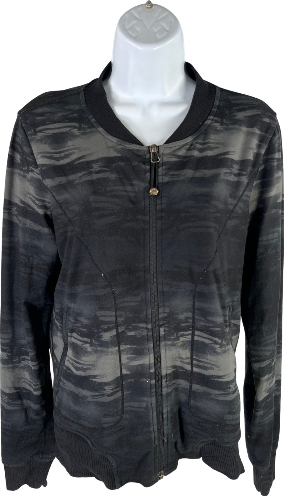 Athleta Women’s Black Long Sleeve Athletic Full Zip Sweatshirt Jacket - S