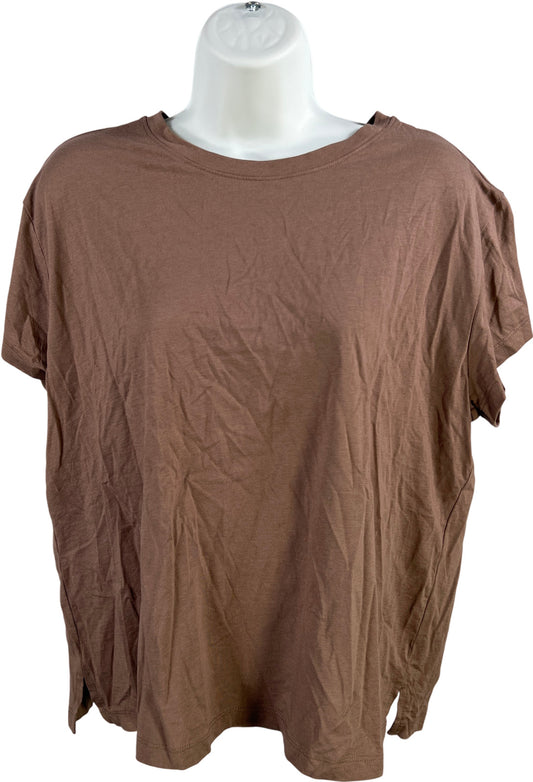 LOFT Versa Women’s Brown Short Sleeve T-Shirt - L