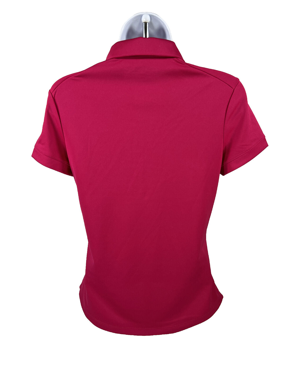 Nike Women's Pink Short Sleeve Golf Polo Shirt - S