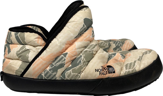 The North Face Men’s Beige/Pink Thermoball Puffer Ankle Booties - 12