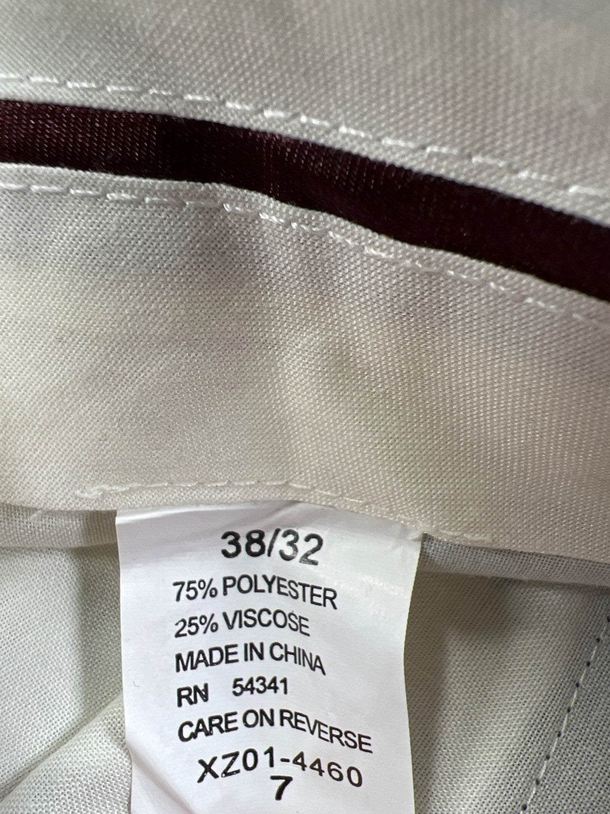 Lous Raphael Men’s Olive Green Checkered Dress Pants - 38x32