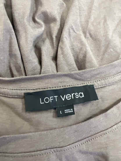 LOFT Versa Women’s Brown Short Sleeve T-Shirt - L