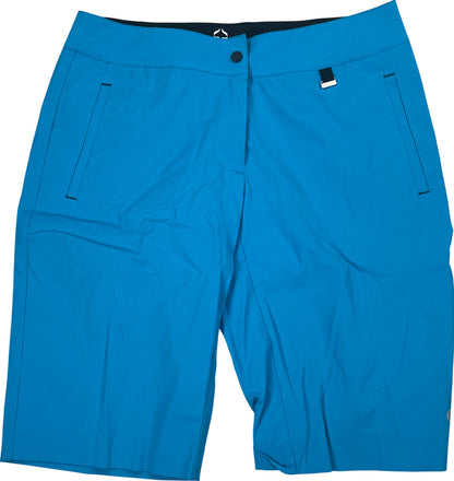 NEW EP Sport Women’s Tile Blue Fast Track Athletic Shorts - 4