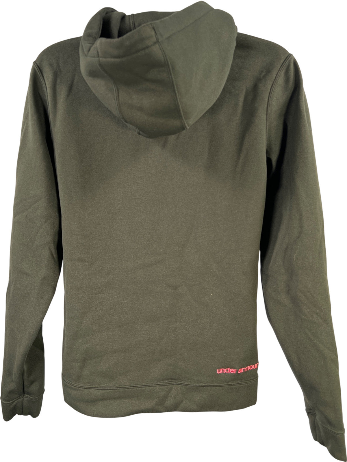 Under Armour Women’s Green Fleece Lined Semi-Fitted Pullover Sweatshirt - S