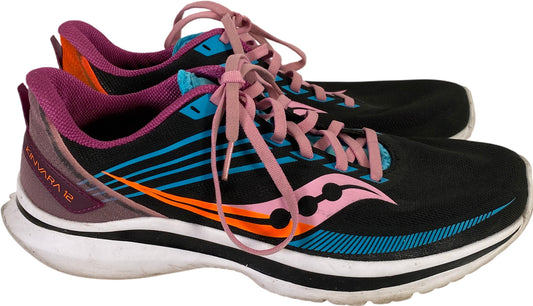 Saucony Women’s Black/Multicolor Kinvara Lace Up Running Shoes - 11