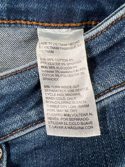 Chico’s Women’s Medium Wash Straight Leg Ankle Jeans -0.5/US 6