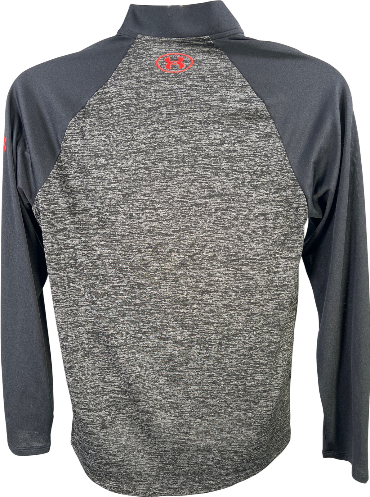 Under Armour Men’s Black Loose Fit 1/4 Zip Pullover Athletic Shirt - M