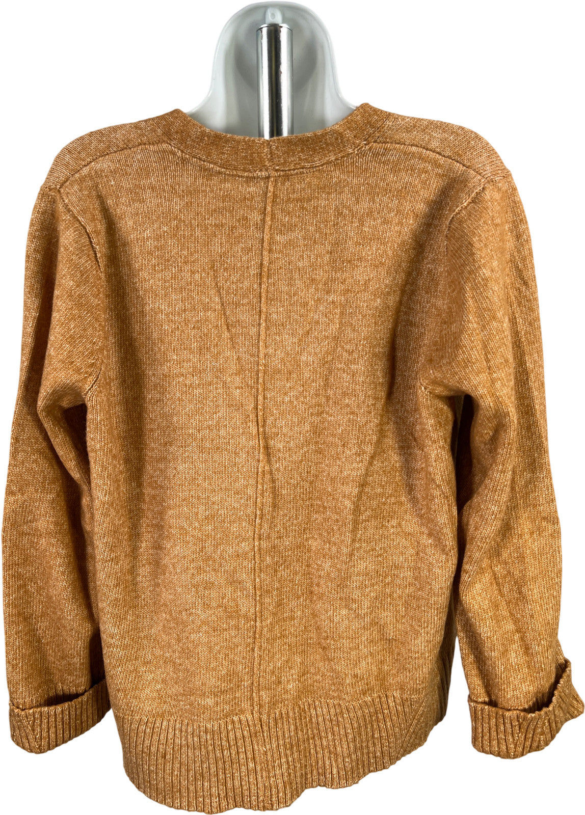 J.Jill Women’s Brown Long Sleeve Button Up Cardigan Sweater - L