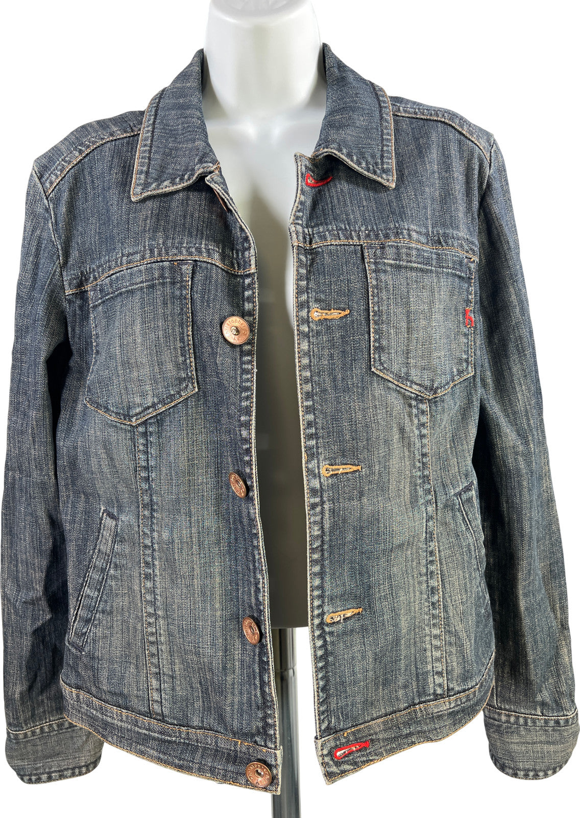 Heirloom Women’s Dark Wash Vintage Denim Jean Jacket - M