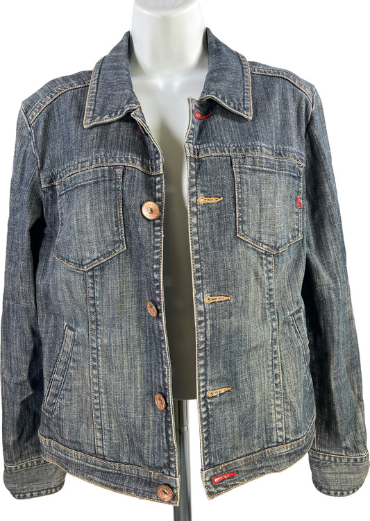 Heirloom Women’s Dark Wash Vintage Denim Jean Jacket - M