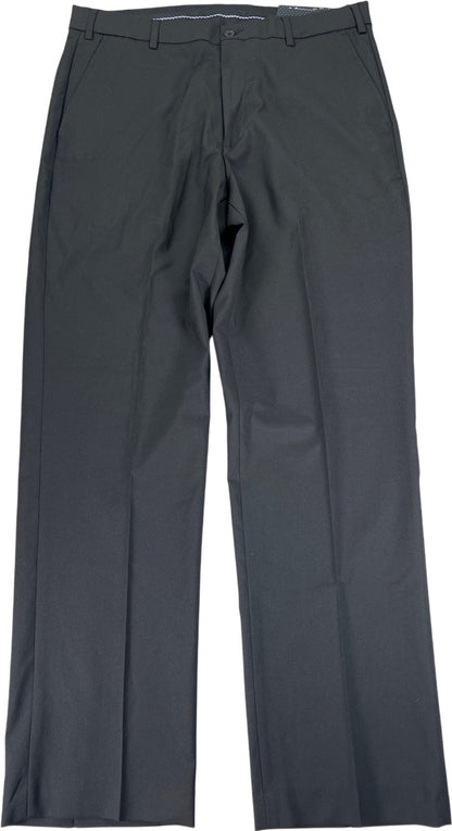 Greg Norman Performance Men’s Black Classic Fit Dress Pants - 36x32