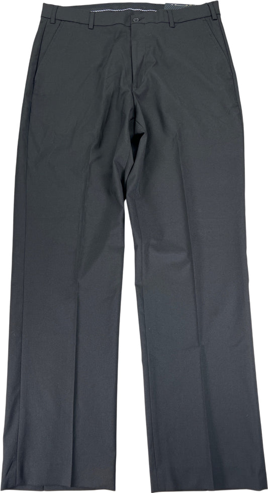 Greg Norman Performance Men’s Black Classic Fit Dress Pants - 36x32