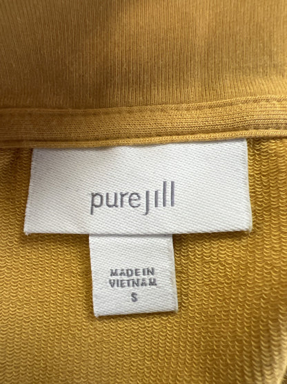 Pure Jill Women’s Gold/Yellow Long Sleeve Button Front Pullover Shirt - S