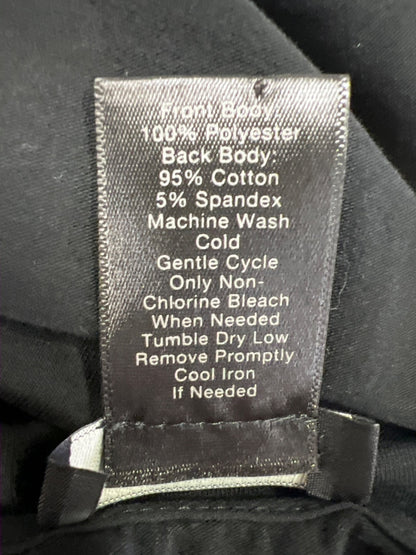 Ann Taylor Women’s Black Polka Dots Pleated Front Tank Top - M