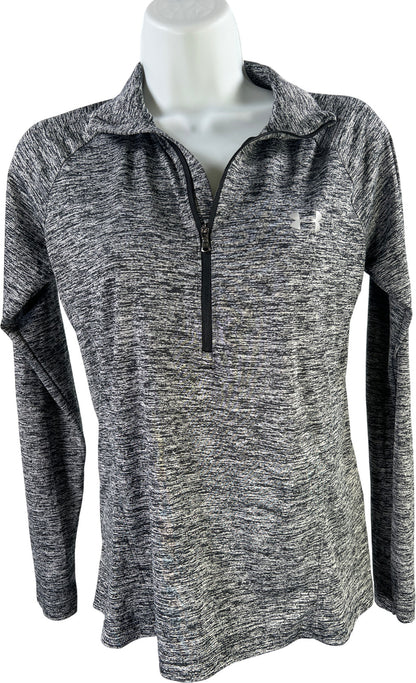 Under Armour Women’s Blue Long Sleeve 1/4 Zip Pullover Athletic Shirt - S