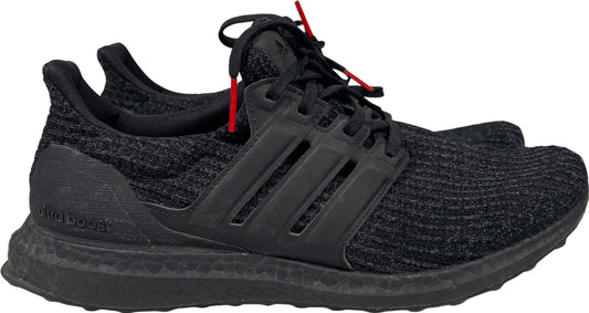 Adidas Men’s Triple Black Ultraboost Lace Up Athletic Sneakers - 9.5
