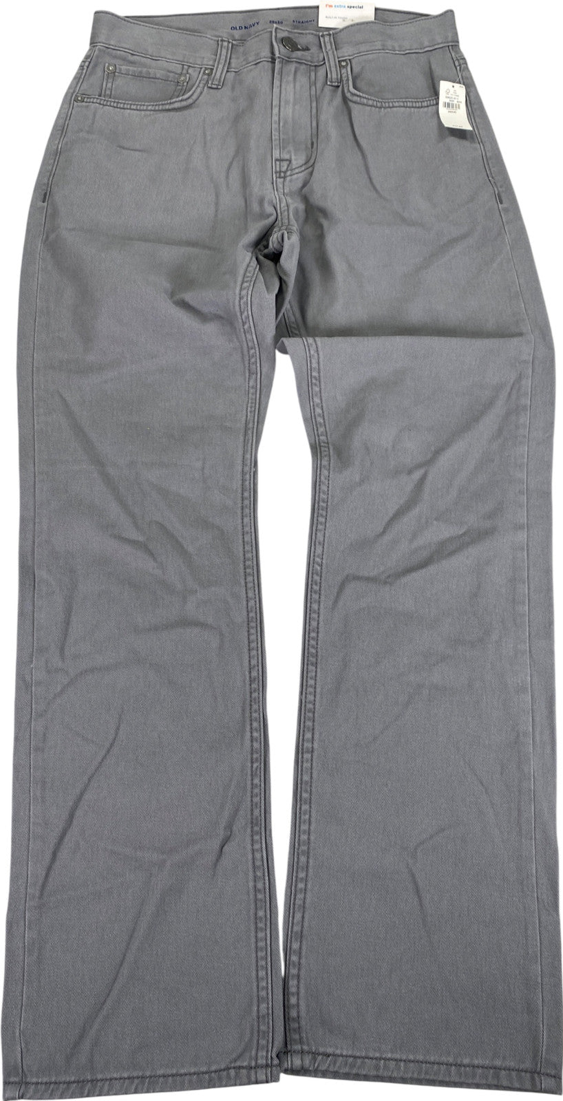 Old Navy Men’s Gray Straight Pants - 29x30